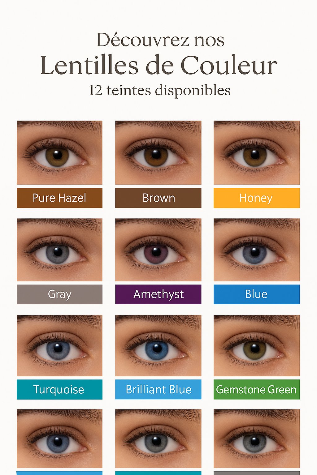 Lentille de couleur
