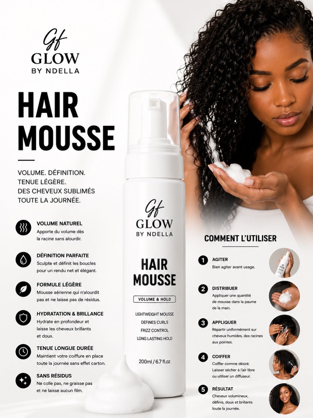 hair mousse 🌸