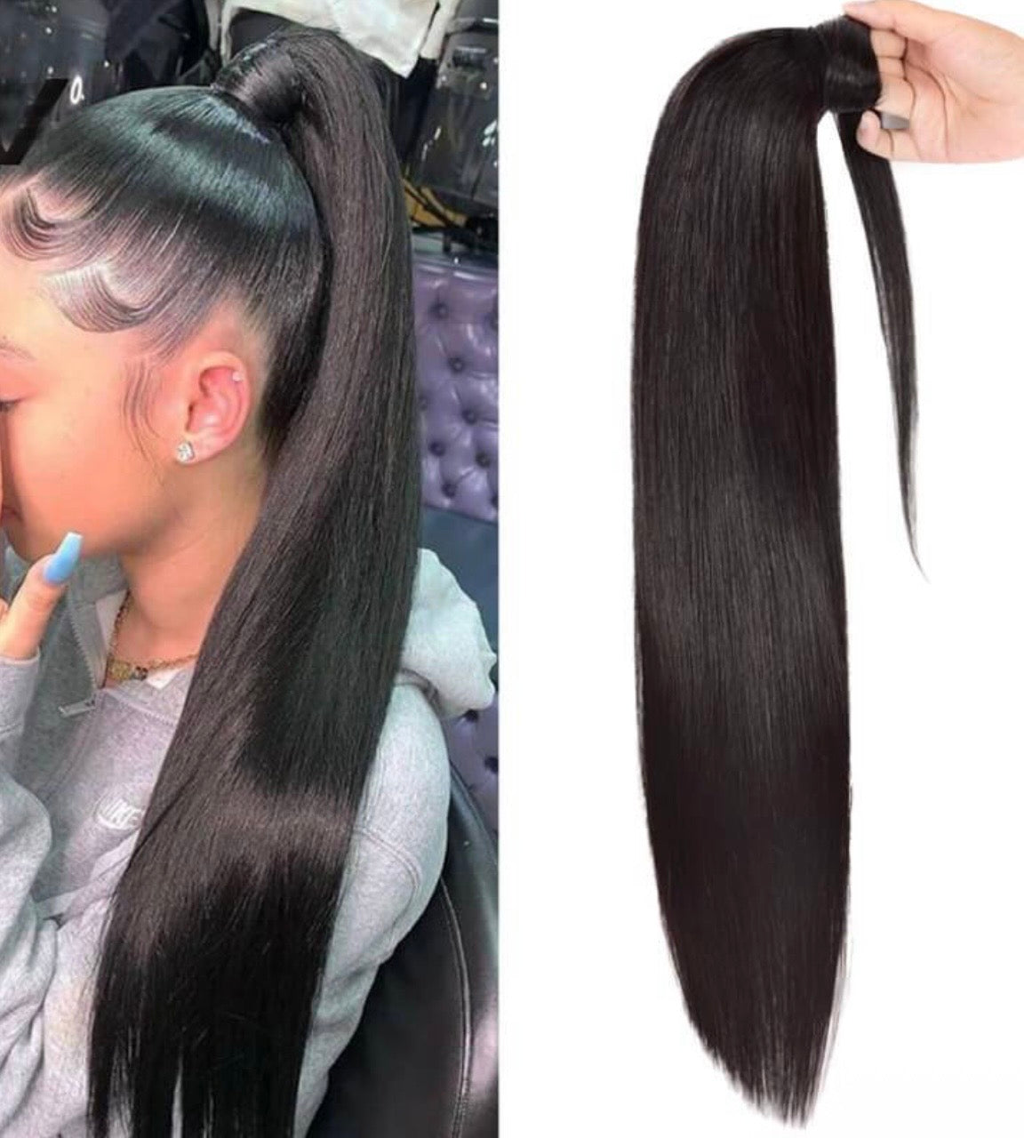 Ponytail - virgin hair