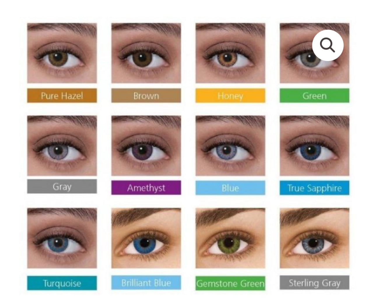 Lentille de couleur