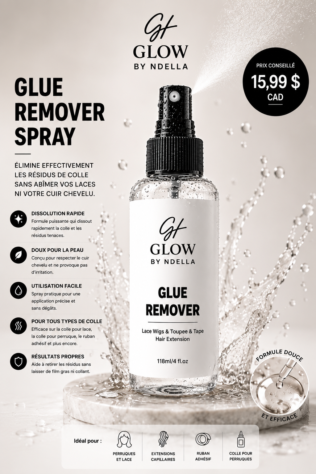 ✨ GLUE REMOVER SPRAY 🌸