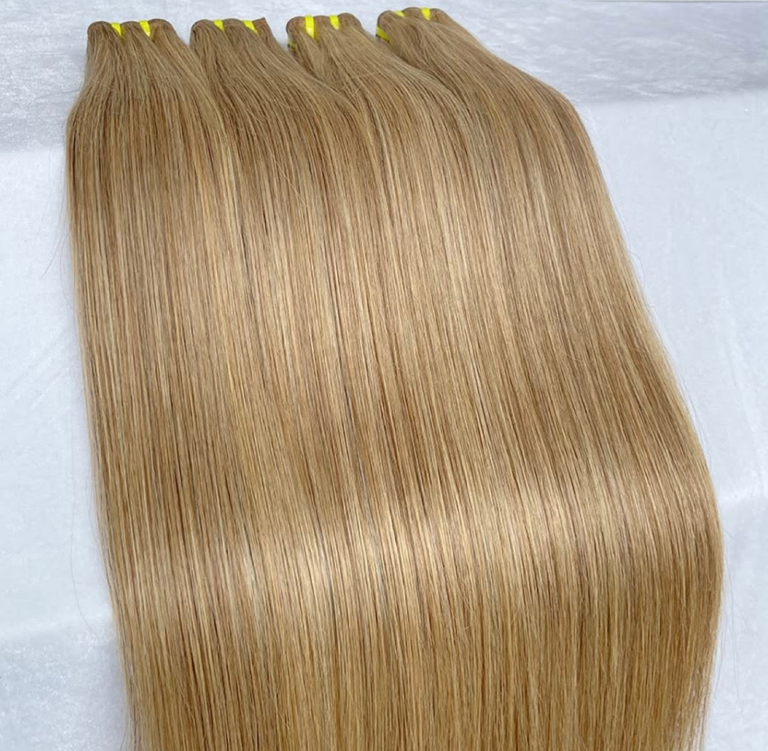 Bunddle - virgin indian hair honey blonde