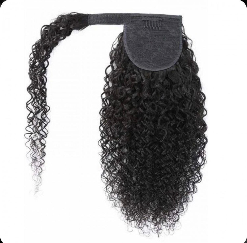 ponytail - curly