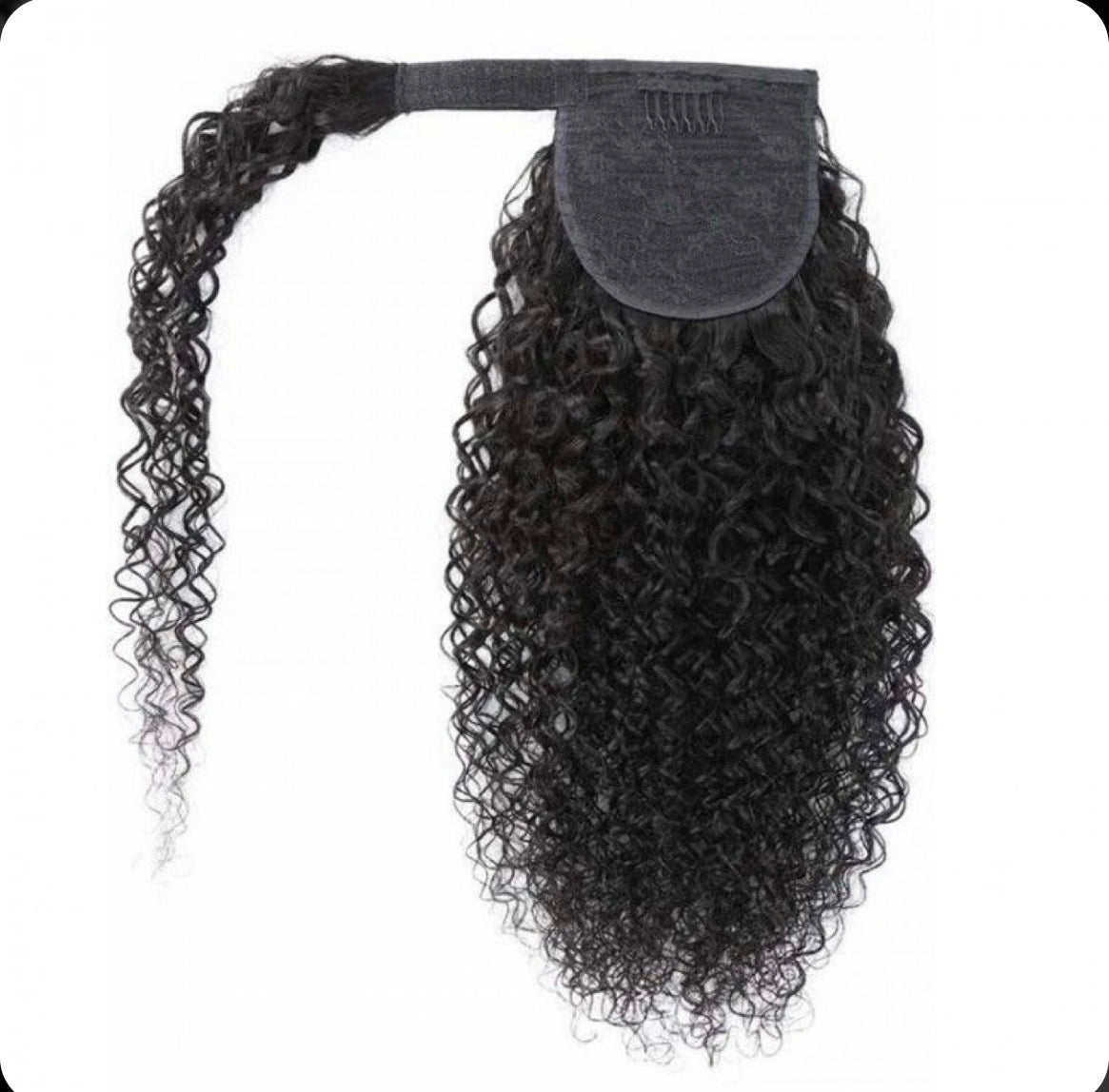 ponytail - curly